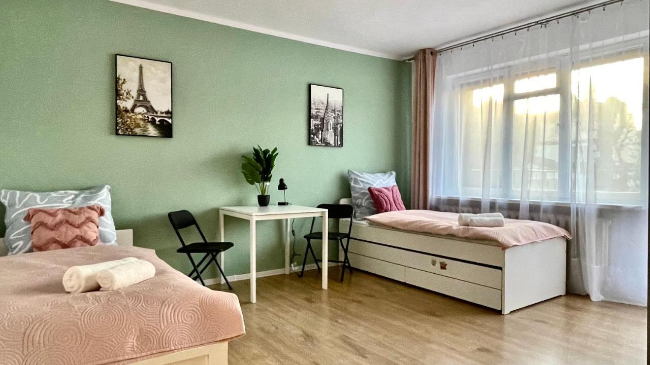 Beautiful Rooms In Szczecin - Parking Gratis 外观 照片